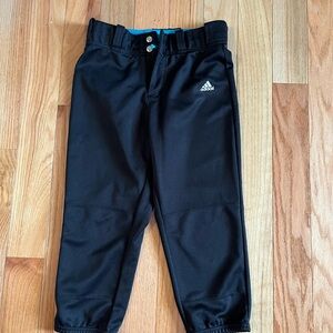 Adidas Kids Black Athletic Bottoms